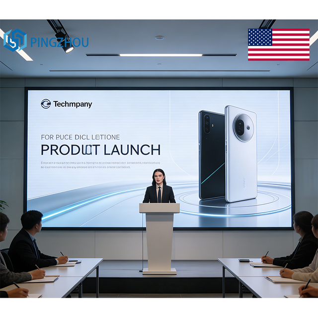 GOB P1.2-P2.5 Full Color LED Video Wall for Indoor Meeting Rooms & Stages Easy Installation HDR 1000:1 1080P HD