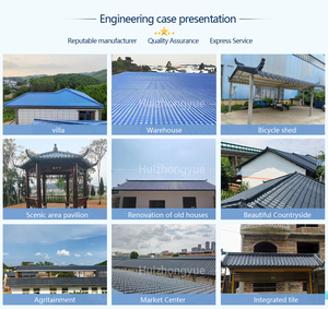 Nhựa Tây Ban Nha nhựa ngói ASA tấm lợp ASA PVC tổng hợp gạch phong cách tuyệt vời Antique lợp ngói nhựa tổng hợp Roof tấm - Product Image 6