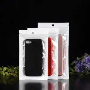 Transparent Mobile Phone Dust Bag Disposable Cell Phone Anti-Scratch Display Bags Clear Phone Accessory Packaging Bag