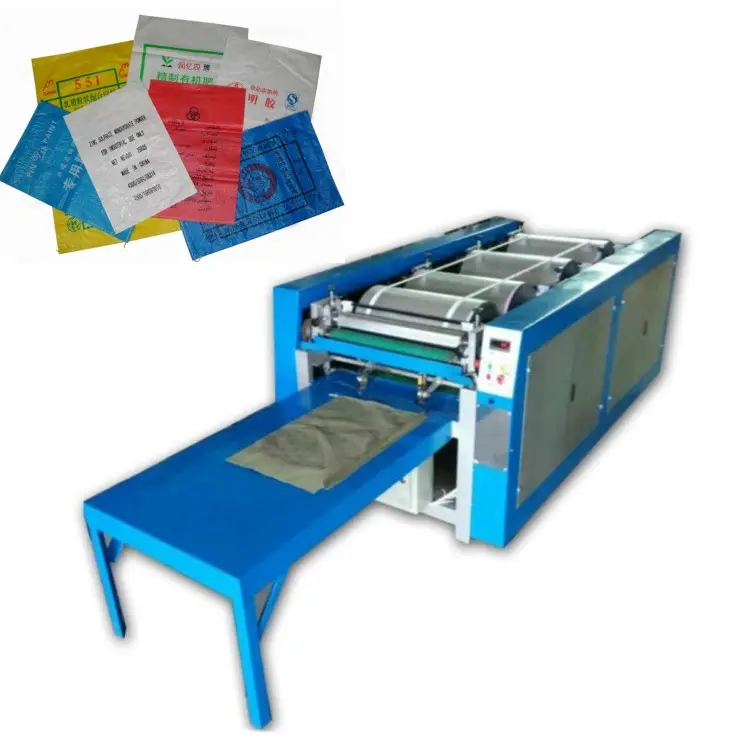 상업 토트 쇼핑 종이 가방 인쇄 기계