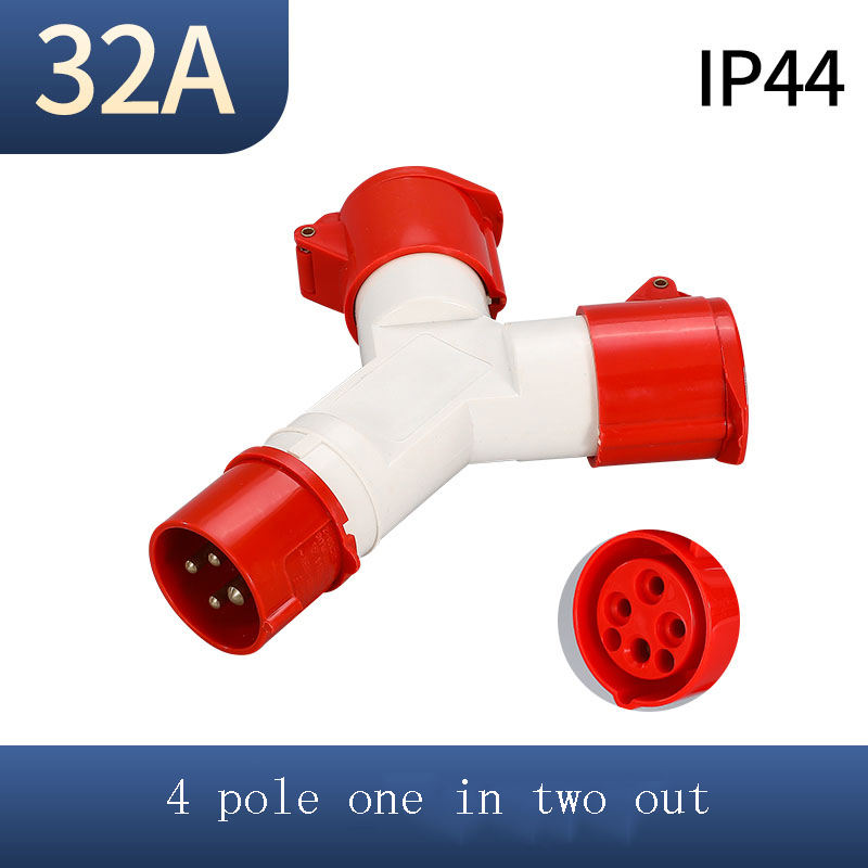 Connector Concealed Industrial Plug Socket 3P 4PIN 5 Core
