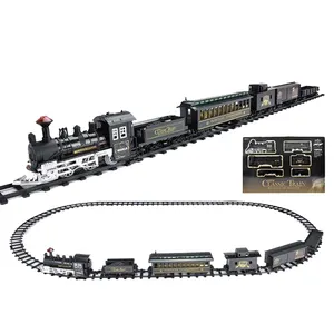 Q90 — ensemble de jouets plastiques à piles, grand Train modèle boho, jouet avec Train pour enfants, 1779, vente en gros