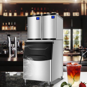 Machine à glaçons cubique automatique commerciale de haute qualité capacité de 1000kg pour le <span class=keywords><strong>recrutement</strong></span> mondial produit des blocs de glace - Product Image 2