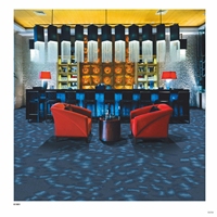 Alfombra de Lujo para Vestíbulo de Hotel, Jacquard Personalizado, 80% Lana, 20% Nailon, Pelo Alto, de Pared a Pared, para Pasillos y Escaleras de Lujo