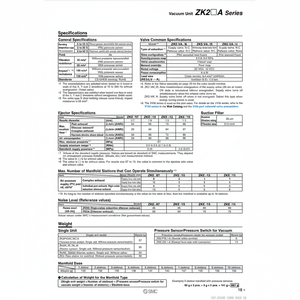 Unidad de vacío industrial SMC Pneumatics modelo - Product Image 1