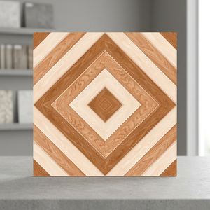 Creta Beige 40x40cm Accents en porcelaine très brillante Plancher Céramique émaillée Aspect marbré Qualité supérieure Étanche pour Supermarché Hall - Product Image 1