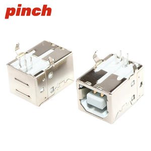 Conector USB Tipo A Hembra de 4 Pines para Montaje en PCB, Vertical, Cuerpo Corto, Doble Capa, Interfaz Retráctil - Product Image 2