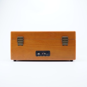 Nhà Máy đĩa làm việc gramophone Máy ghi âm với Bluetooth USB loa bằng gỗ da Máy nghe nhạc trong giá cả hợp lý - Product Image 3