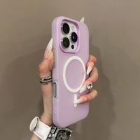 Coque de protection magnétique mate en gelée pour iPhone 18 Pro Max, compatible avec les coques de téléphone iPhone 17, 16, 15, 14, 13