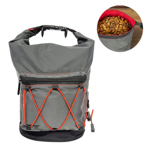 Travel Dog Food Container Portable Pet Food Travel Storage Bag Large Capacity Kibble Carrier Pet Food Bin Waterproof