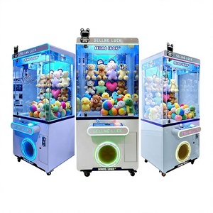 Máquina de Garra para Peluches de Parque de Atracciones, Máquina Grúa de Muñecos para Centro de Juegos, Atrapador de Juguetes de Peluche Operado con Monedas, Mini Garra con Certificación UL - Product Image 1