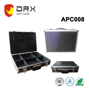 Aluminum Cases China Manufacturer Size Customization Hard Aluminum Combination Lock Carrying Case