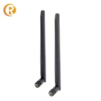 Antena de pato de goma de alta calidad 2G 3G 4G LTE 5G para antena de comunicación SMA macho 700-2700Mhz con diversidad de 2dBi 3dBi 5dBi