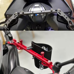 मोटरसाइकिल pcx125/150/160/c400x बहु-कार्यात्मक विस्तारित बैलेंस बार मोबाइल फोन धारक एक्सटेंशन रॉड के लिए उपयुक्त - Product Image 3