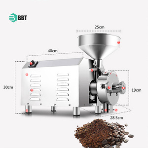 Molino de Granos de Café Comercial de Acero Inoxidable, Molino Industrial de Granos de Café, Máquina Automática para Moler Café - Product Image 3