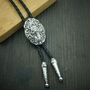 Personality <strong>Western</strong> Cowboy Women Tie Necklace Texas Bolo Tie <strong>Supplies</strong> <strong>Jewelry</strong> - Product Image 2