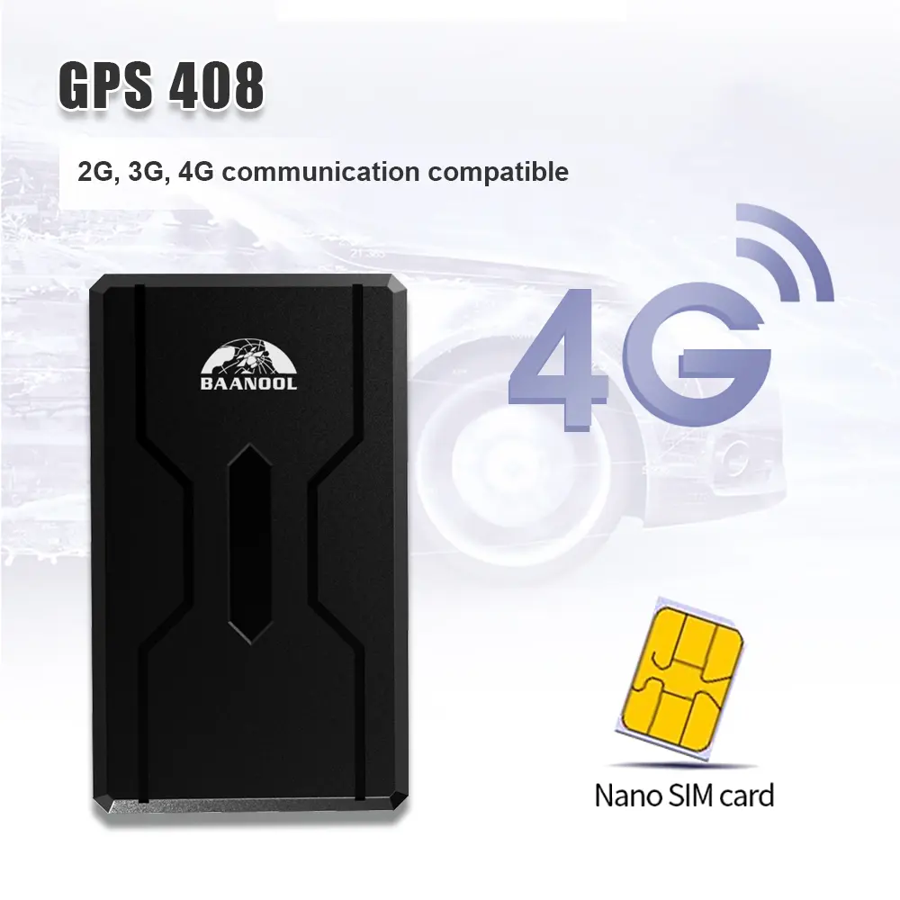 20 Years China GPS manufacturer 2G 3G 4G Portable Car GPS tracker 408B with relay support engine stop online tracking
