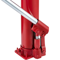 Vérin hydraulique long de 8 tonnes en acier pour nacelle élévatrice, avec pompe à piston unique et levage moteur, avec poignée