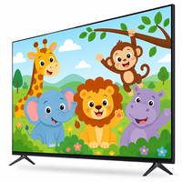 Téléviseur intelligent QLED 4K de 85 pouces Ultra HD HDR10+ pour une mise en échelle 4K 60Hz/120Hz, écran Quantum Dot, expérience Home Cinema, montage mural, Vidaa