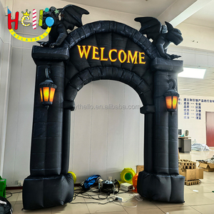 Usine En Gros Halloween Arche Gonflable Cour Décorations Jardin Lumineux Festival Décorations Gonflable Bienvenue Arche - Product Image 6