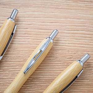 Cadeaux pour la fête des pères, stylos en bambou gravés au laser personnalisés - Cadeau promotionnel écologique avec logo, vente en gros, design unique - Product Image 3
