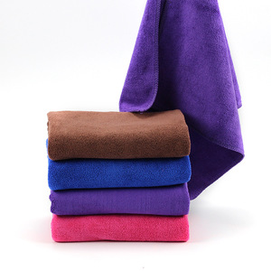 <b>Microfiber</b> Hair Drying <b>Towels</b> 50x80cm Quick Dry Solid Color Rectangular For Beauty Salons - Product Image 4