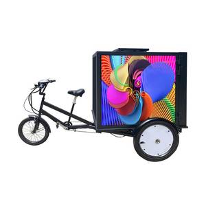 Các nước Châu Âu ngoài trời EEC cấp giấy chứng nhận quảng cáo Xe đạp điện <span class=keywords><strong>LED</strong></span> hiển thị - Product Image 6