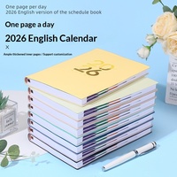 Agenda exclusif transfrontalier 2026 en PU – Planificateur/Organisateur de temps en espagnol, portugais et anglais pour la planification et le suivi des tâches