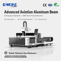 Machine de découpe laser à fibre numérique automatique 1-6kW avec contrôle Cypcut pour tôles métalliques, fournie par l'usine