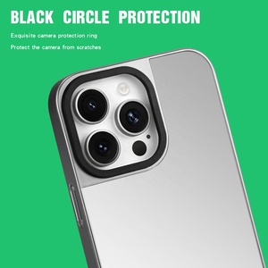 Tùy Chỉnh Thiết Kế Gương Trường Hợp Điện Thoại Cho Iphone 13 14 15 Điện Thoại Di Động Bìa Với Trang Điểm Gương Cá Nhân UV In Di Động Bìa - Product Image 2