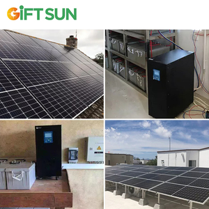 Système d'énergie solaire <span class=keywords><strong>autonome</strong></span> portable Giftsun, panneaux solaires photovoltaïques concentrés hors réseau/sur réseau 5KW 8KW - Product Image 5