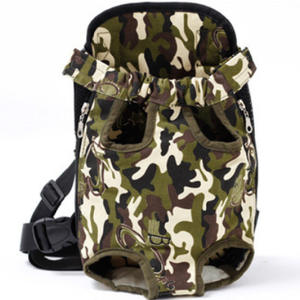 नए पोर्टेबल पालतू यात्रा बैग टिकाऊ धोने योग्य कैनवास और मेष बैकपैक जिपर बंद बिल्ली और कुत्ते वाहक - Product Image 4