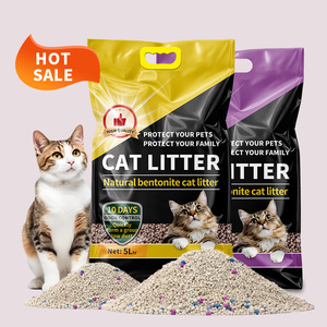 Çevre dostu en çok satan güçlü topaklanma uzun ömürlü evcil hayvanlar için güvenli Bentonite kedi kumu - Product Image 1