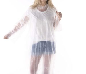 Biodegradable Waterproof Rain <b>Ponchos</b> with Hood for Concerts Regenponcho Noodponcho - Product Image 1