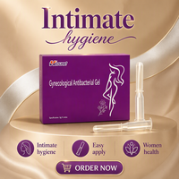 Gel de Soin d'Hygiène Intime Féminine OEM ODM à Base d'Extraits Végétaux, Nettoyant Vaginal Doux avec Applicateur Jetable – Prise en Charge OEM/ODM