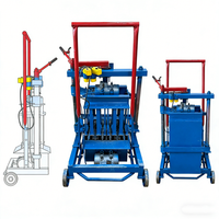 Petite machine mobile de pose de briques, machine à blocs pour la fabrication de divers blocs de béton