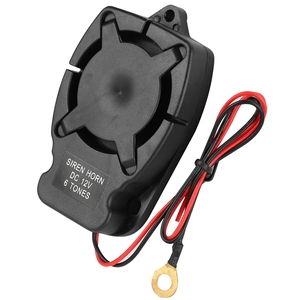 Bocina de <span class=keywords><strong>Alarma</strong></span> para Motocicleta y Automóvil HC de 12V, ABS, Tamaño Pequeño, Seis Tonos, 110 Minutos, <span class=keywords><strong>Sensor</strong></span> de <span class=keywords><strong>Movimiento</strong></span>, Fácil Instalación, Altavoces, Directo de Fábrica - Product Image 2