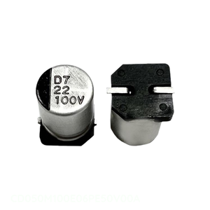 ตัวเก็บประจุแบบติดผิวหน้า รุ่น CD050M100E06PE50V00A 10 ไมโครฟารัด ยี่ห้อ Manufacturer Channel  ความจุ 10UF ความคลาดเคลื่อน 20% แรงดัน 50V ชนิด SMD - Product Image 1