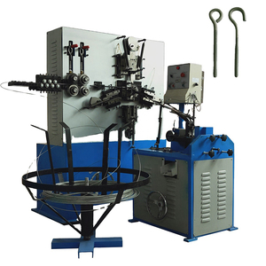 CNC automatique renforcement métal acier joint torique fil d'acier crochet boucle baril cerceau fer cintrage faisant la Machine - Product Image 4