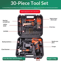 Kit d'outils multifonction rechargeable pour électriciens, directement du fabricant, pour la réparation domestique et les cadeaux