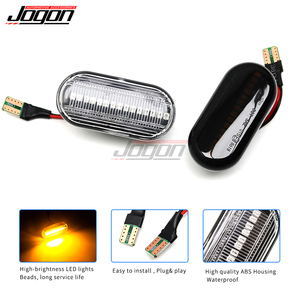 Signal lumineux pour Renault <span class=keywords><strong>Megane</strong></span> 1, clo1 2 KANGOO, ESPACE Dacia, Duster Dokker Lodgy, intelligent Fortwo 453, clignotant, marqueur latéral, 2 pièces - Product Image 6