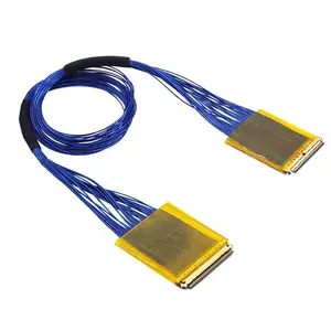 Custom EDP40PIN TO 20PIN LVDS cable IPEX Connector 20454 050T for 2.8-inch LCD panel display medical devices