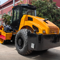 Rouleau vibratoire à tambour unique de 14 tonnes LSS214 / LSD214H pour la construction routière