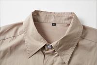 Chemises de travail d'été en coton pour chauffeurs de taxi Postman Courier Supermarket Staff Short Sleeve Work Shirts Oversize