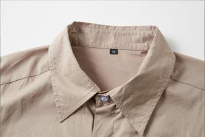 Verano algodón Taxi conductor <span class=keywords><strong>trabajo</strong></span> camisas cartero Courier supermercado personal manga corta <span class=keywords><strong>trabajo</strong></span> camisas de gran tamaño - Product Image 3