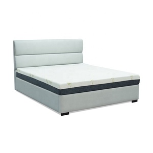 Foldable <strong>Queen</strong> Size Adjustable <strong>Bed</strong> <strong>Frame</strong> with Headboard and Mattress - Product Image 3