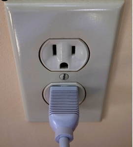 1-Gang Rectangle Duplex Electrical Outlet Wall <strong>Switch</strong> Kit PC Receptacle Face Plates Covers <strong>Light</strong> <strong>Switch</strong> Cover 10A 125V For US - Product Image 4