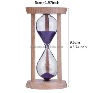 Sablier en bois coloré <span class=keywords><strong>direct</strong></span> d'usine avec options 1/3/5/15/30 minutes pour la cuisine et <span class=keywords><strong>l</strong></span>'utilisation des enfants - Product Image 3