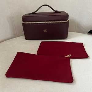 Personalized Logo Portable Makeup <strong>Bag</strong> Travel Accessories Toiletry Lifestyle <strong>Bags</strong> Beauty Makeup <strong>Cosmetic</strong> Leather Travel Case - Product Image 3