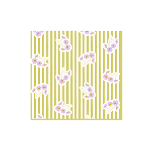 DAMAI 2025 - Vajilla Desechable con Diseño de Flores Verdes para Fiestas, Platos, Servilletas y Vasos de Papel para Decoración de Mesa - Product Image 6